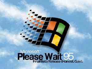 Microsoft Please Wait 95 - Final Beta Release (Hornest, Guv)